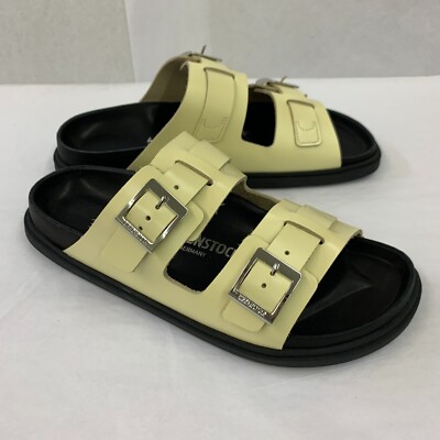 Birkenstock New w/o Box St Barths Butter Leather Exquisite Narrow