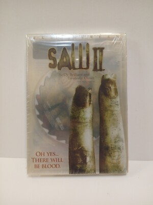 Saw II Two (DVD, 2006, Full Screen) NEW Unopened Sealed Horror Gore