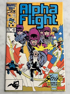 Alpha Flight #43 VF/NM 9.0 - Buy 5 for Free Shipping! (Marvel, 1987) AF