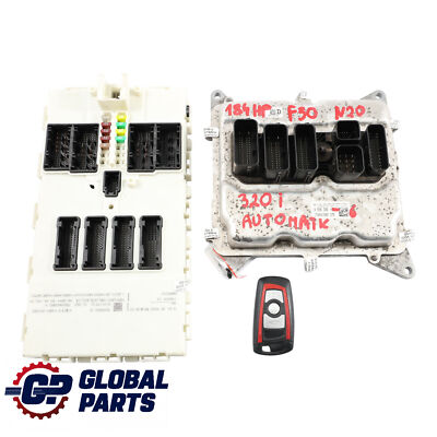BMW F30 320I N20 184HP ECU Kit Motor Steuer Gerät DME 8606306 Schlüssel FEM