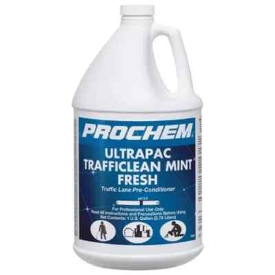 Prochem Ultrapac Mint Traffic Lane Cleaner Carpet Cleaning Prespray  1 GALLON