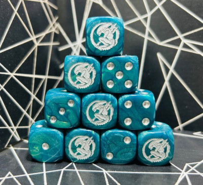 Aliens, maßgeschneiderter Würfel. Ideal für Spiele wie AOS & Herr der Ringe