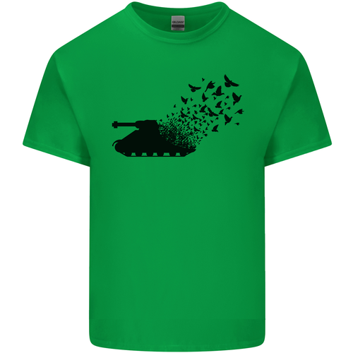 Banksy Style Tank and Doves Peace Kids T-Shirt Childrens - Picture 43 of 67