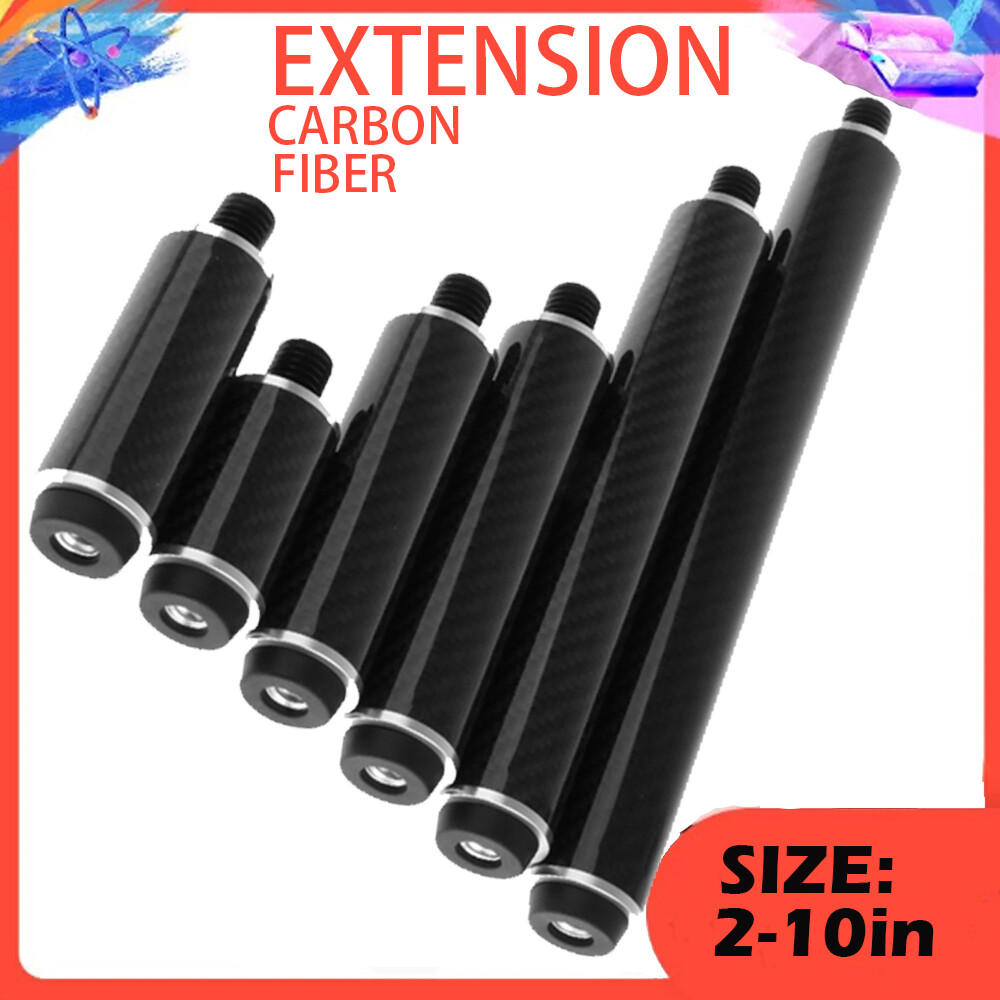 2-10in Cue Extension For Predator Cues - Stackable, Carbon Fiber
