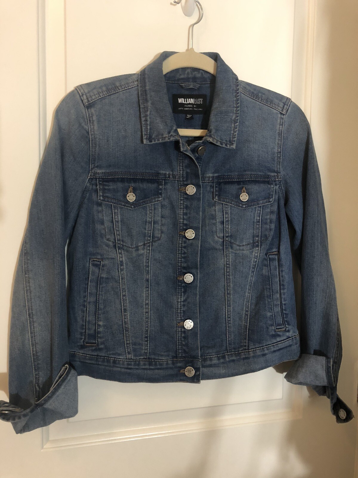 WOMENS BLUE JEAN DENIM JACKET 