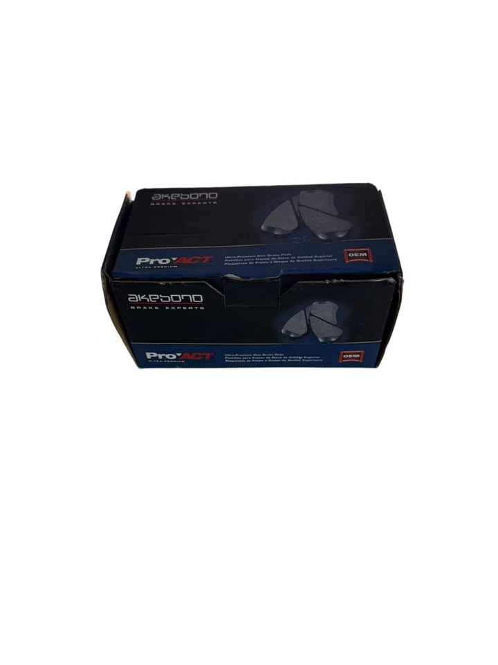 2004-2012 Chevy Malibu, Pontiac G5,G6, Pursuit,Saturn Akebono Brake Pads ACT1033 - Image 2 of 3