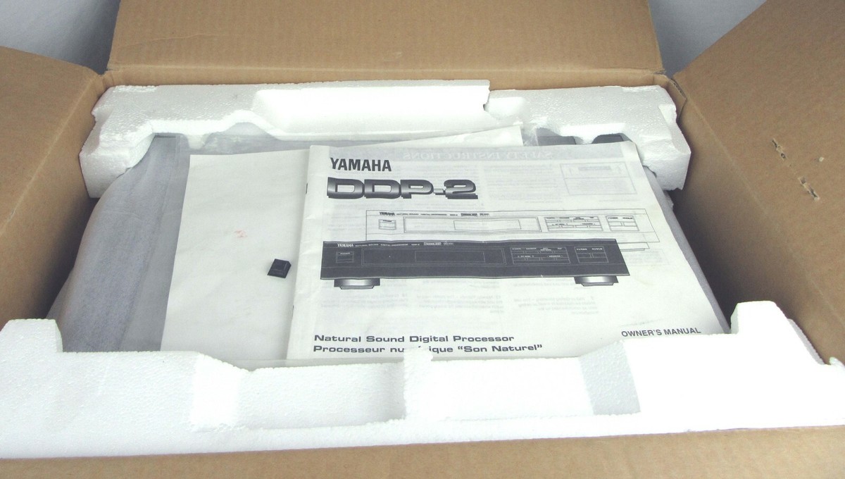 Yamaha DDP-2 Digital Sound Processor - New Old Stock, Free