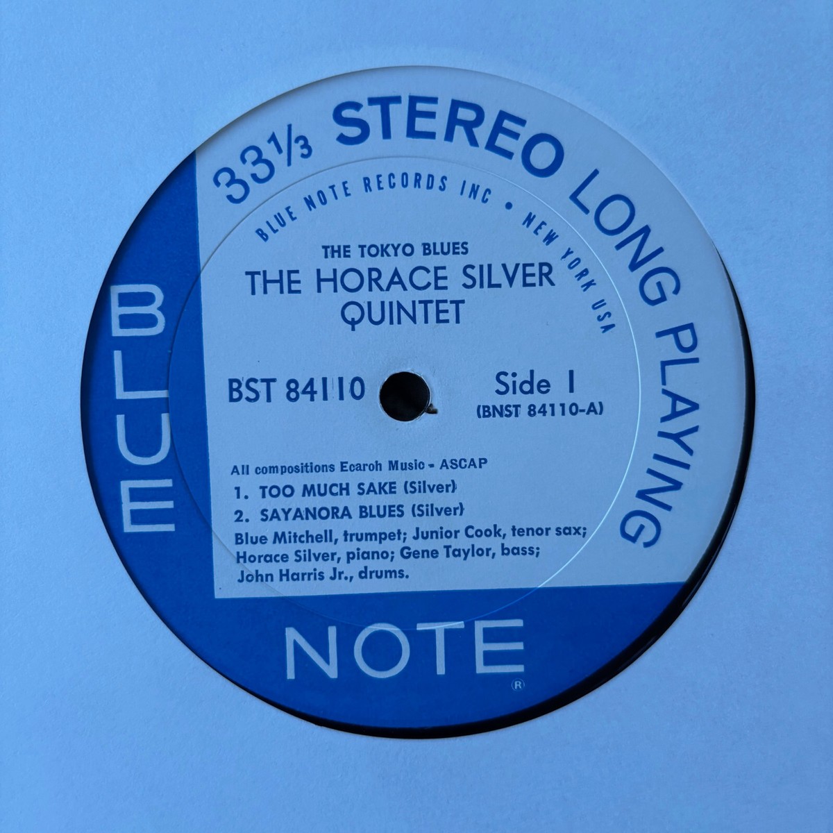 洋楽 HORACE SILVER QUINTET / The Tokyo Blue HORACE SILVER - The Horace Silver Quintet - The Tokyo Blues