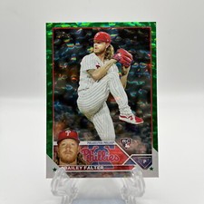 Bailey Falter RC 2023 Topps Series 2 Green Foilboard /499 #643 Phillies
