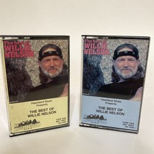 The Best of Willie Nelson Heartland Music Presents Audio Cassette Tapes 1and 2