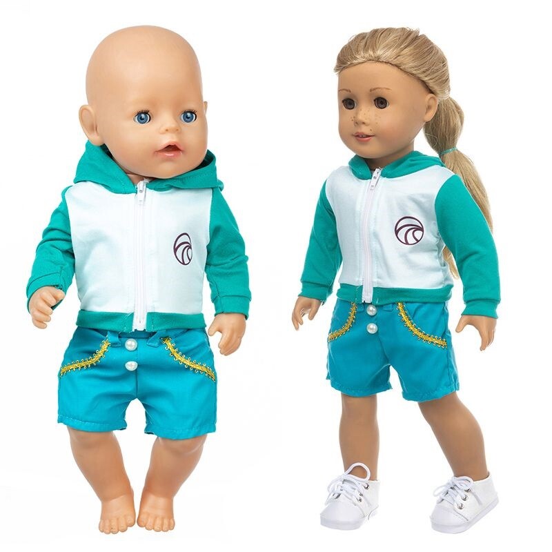 Chaqueta de ropa de muñeca 43 cm niño Nenuco ropa Y Su Hermanita 18 pulgadas niña conjunto de juguete