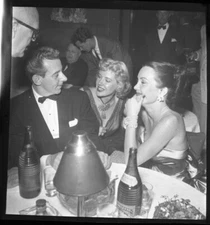 Marie McDonald rare candid 1940's Hollywood Original 2.25 x 2.25 Camera Negative