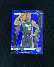 2024-25 Panini Prizm Black Blue Ice #117 DeMar DeRozan 111/125 Kings CP71