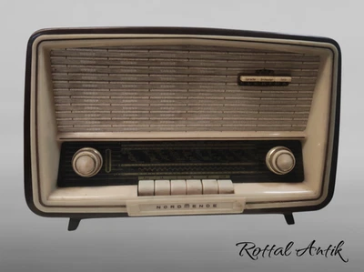 17226 orig. antikes Röhren-Radio NORDMENDE ELEKTRA U13 3Band 1959 m. Klangvideo - Bild 1 von 4