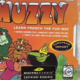 Muzzy Learn French The Fun Way BBC Philips CD-I  European Import CDI