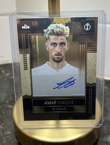 2025 Topps DECO UCC Atakan Karazor AUTO ONE OF ONE VFB Stuttgart 1/1 