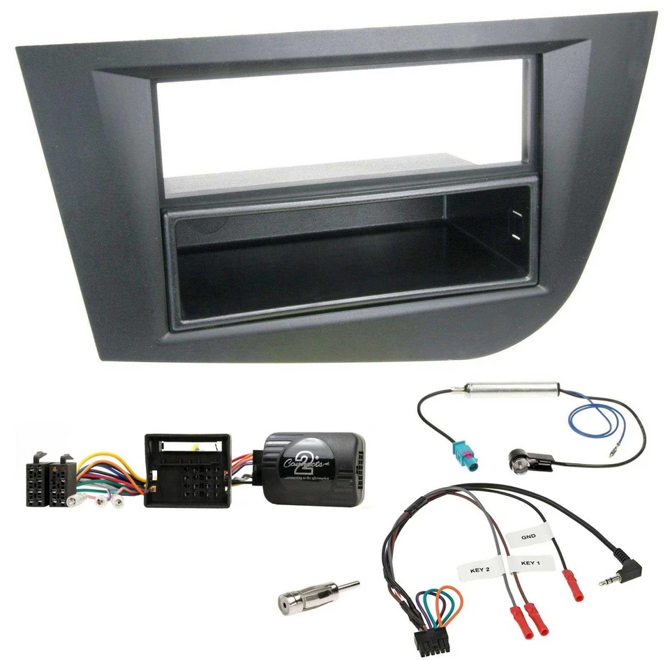 Blaupunkt USB DAB SD Lenkrad Bluetooth Autoradio für Seat Leon 2005-2010 schwarz - Bild 3 von 4
