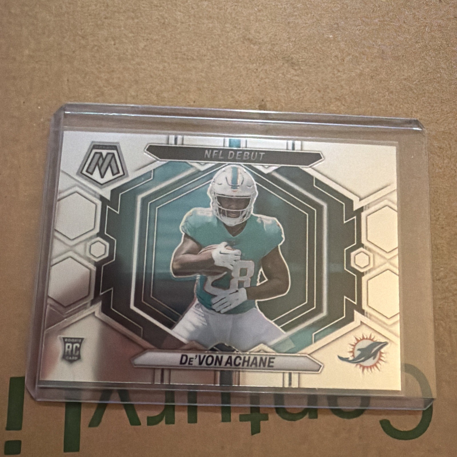 2023 Panini Mosaic - Nfl Debut De'Von Achane #ND-8 Silver Prizm (RC)