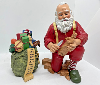 Hawthorne Village Santa & Bag Of Toys: True Meaning of Christmas Figures
