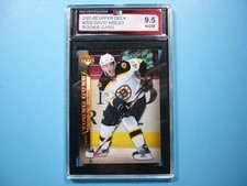 2007/08 UPPER DECK YOUNG GUNS HOCKEY CARD #208 DAVID KREJCI ROOKIE RC KSA 9.5 UD