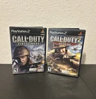 Call Of Duty Finest Hour & Call Of Duty Big Red One - PlayStation 2 PS2 TESTED