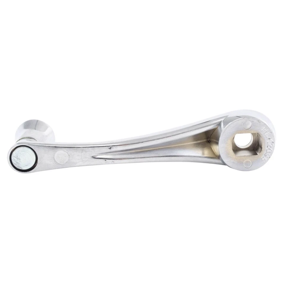 Par de manivela de ventana manual cromada interior delantera derecha y derecha para Peterbilt nuevo Foto 3 de 4