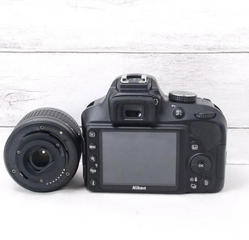Nikon D3400 DSLR Camera 18-55mm Lens Bluetooth Digital SLR Used - Image 3 of 4