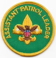 Assistant Patrol Leader 1972-1976 APLB-1-7-1 Waffle Back Boy Scouts of America
