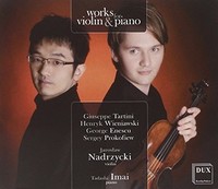Tartini / Nadrzycki - Works For Violin Piano - Cd - G3Z