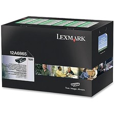 Lexmark 12A6865 Black High Yield Toner Cartridge 30k T620 T622 X620 Genuine NEW
