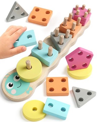 Zeewoo 1 Year Old Girl Boy Gifts Montessori Educational Toys for 1 2 Year... 