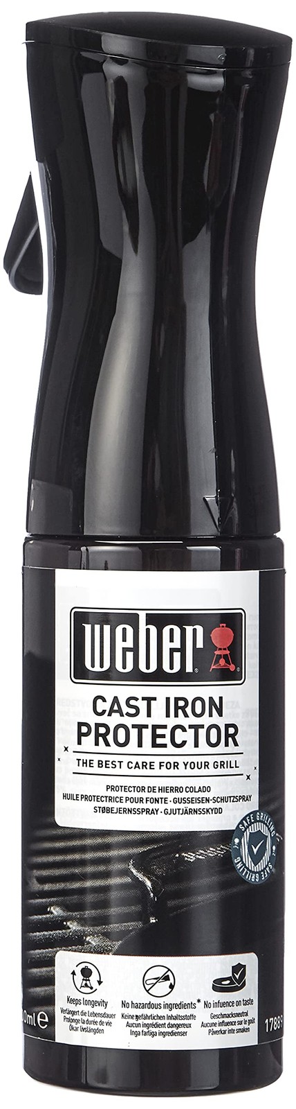 Weber Cast Iron Protector, Black - Image 3