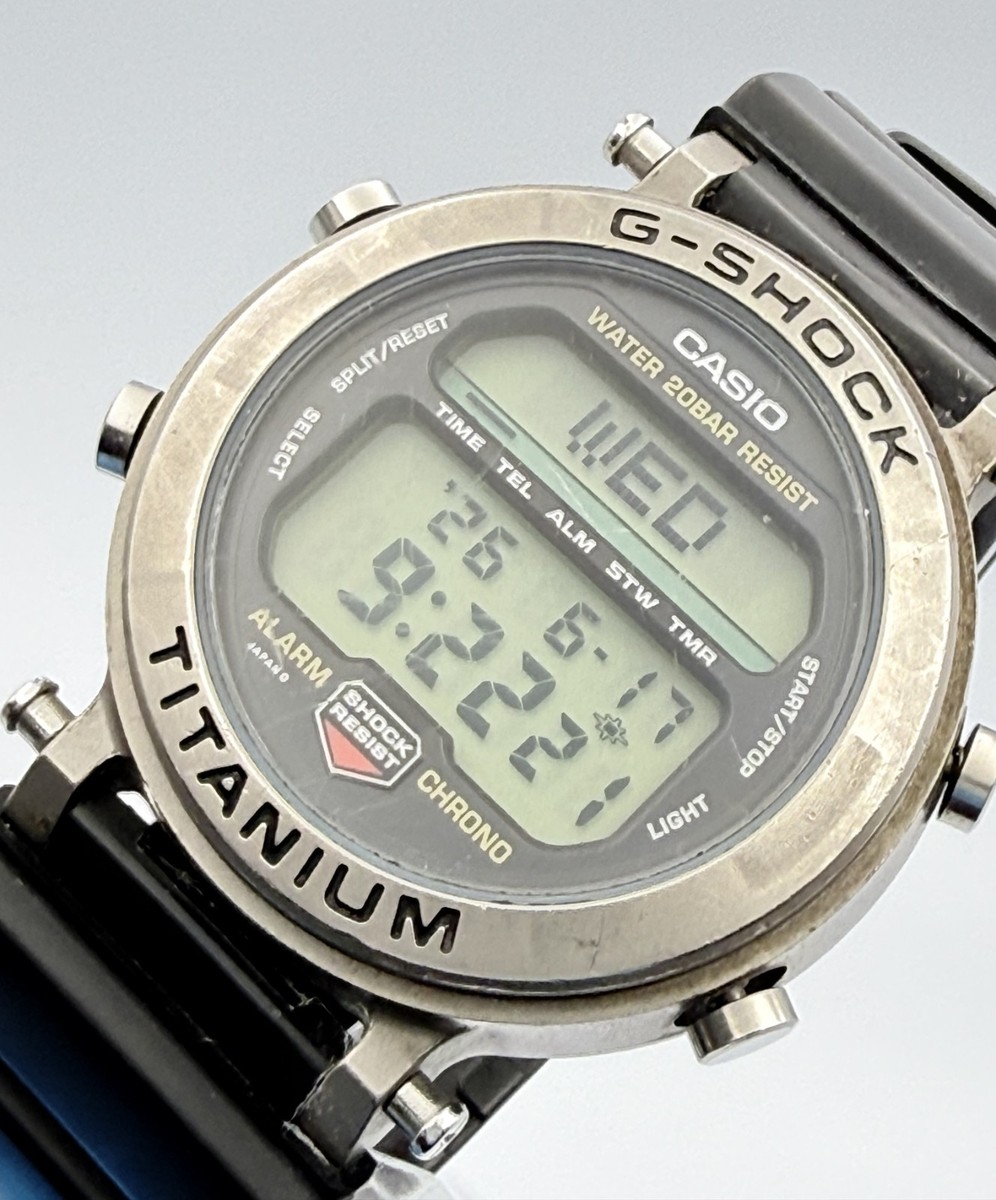 希少CASIO G-SHOCK MR-G-1 チタニウム デジタル CASIO G-SHOCK MRG-1 MR-G
