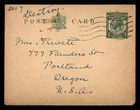 Mayfairstamps Great Britain London to Portland OR Postcard aax_69303