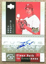 2007 Upper Deck Future Stars Clear Path Greatness Autograph #101 Zack Segovia RC