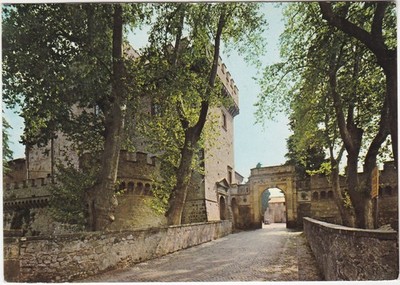 GREEK BAY OF GROTTAFERRATA - ROME - ENTRANCE TO THE ABBEY -21521-
