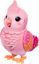 My Really Real Talking Bird Toy  Cage - Rosie, Interactive Voice Repeating Toy,
