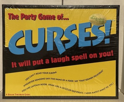 The Party Game Of Curses 2001 By Play All Day Board Games Sealed (2001, Taiwan)