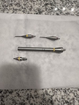 Alcon 4 Piece I/A Handpiece & Tips  Ophthalmic Irrigation Aspiration Handpieces