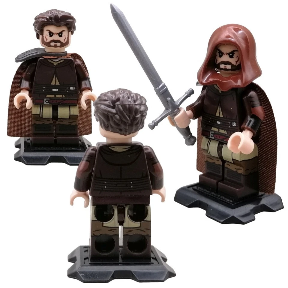 Figurenset Ritter Abenteurer veredelte LEGO® Figuren von Custom Brick Design - Bild 3 von 4