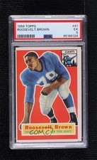 1956 Topps Rosey Brown #41 PSA 5 HOF 02kp