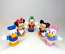 Fisher Price Little People Disney Mickey & Friends Toy Figures Lot of 5