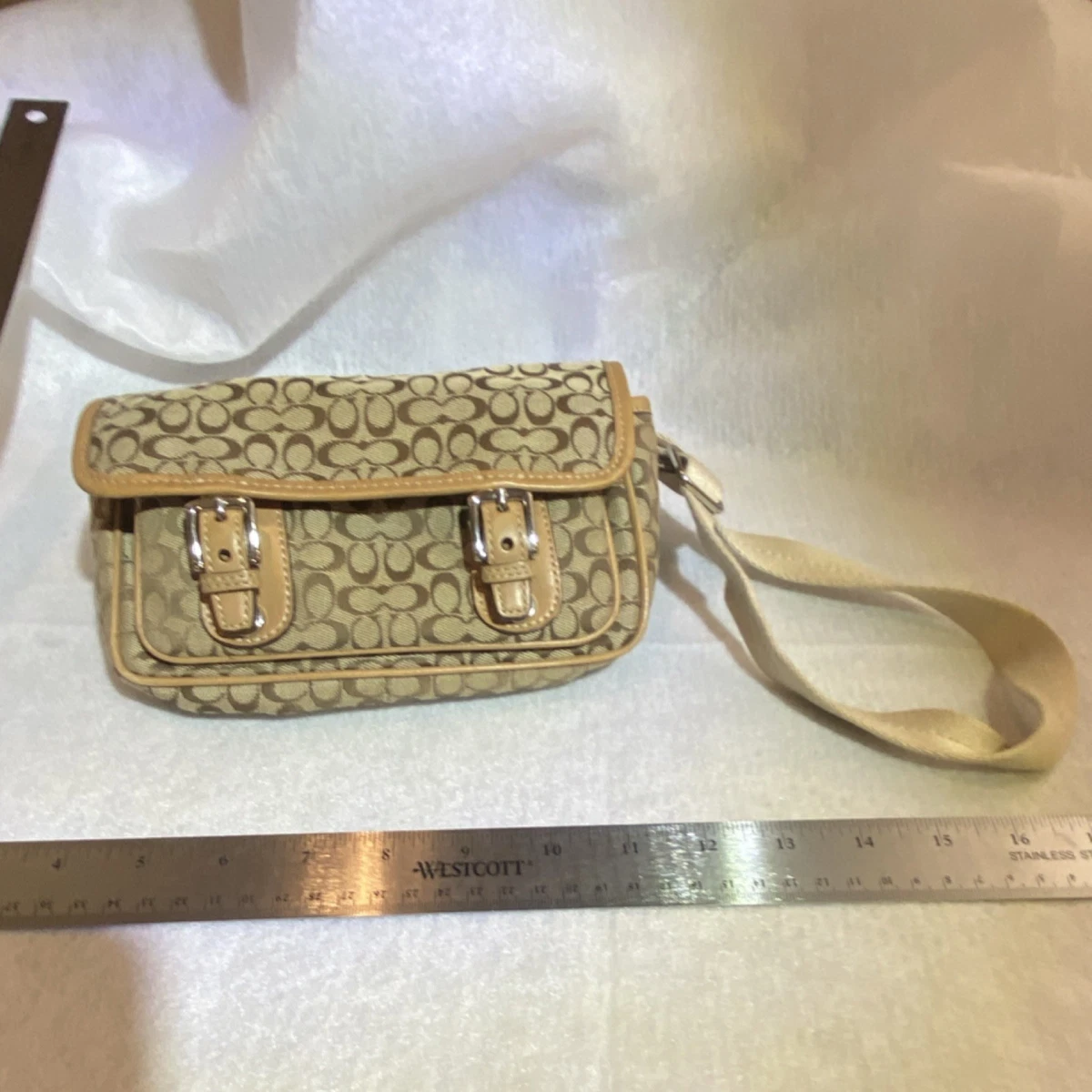 Coach Belt Bag & Fanny Pack Beige Bags & Handbags for Women for