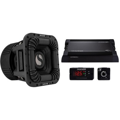 Kicker 49L7X102 - SoloX L7X 10-Inch & WXA3600.1 Warhorse Mono Amplifier