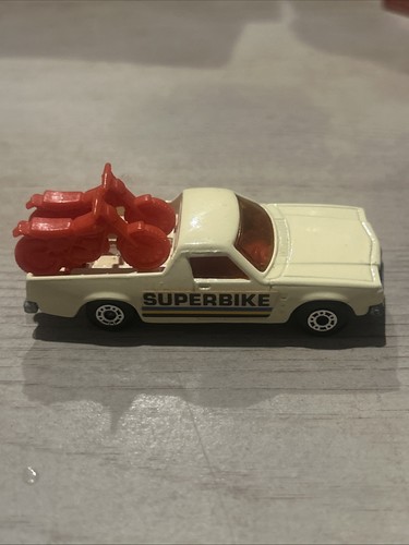 MATCHBOX Vintage 1977 Superfast No 60 Holden Pick Up Cream Superbike - Picture 3 of 5