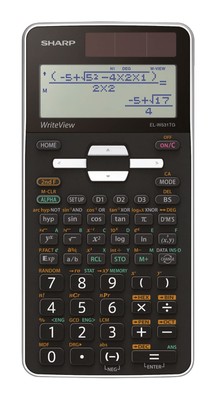 Sharp EL-W531 TG-WH Wissenschaftlicher Schulrechner (4-zeilige Anzeige, WriteVie