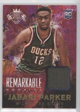 2014-15 Panini Court Kings Remarkable Rookie Memorabilia Jabari Parker #14 tj0