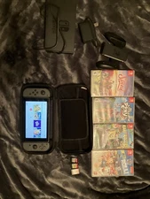 Nintendo Switch Console, Dock & 7 Games One Screen Protector Free Shipping