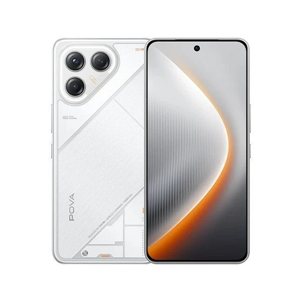 TECNO Pova 7 Ultra 5G 12GB+256GB SILVER Dual SIM Unlocked Android Mobile Phone - Bild 2 von 4