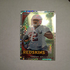 2010 Topps Chrome Football Trent Williams Xfractor Parallel RC # C102
